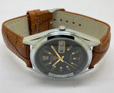 Seiko 5 Black Dial Automatic Vintage Watch