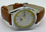 VINTAGE REFURBISHED SEIKO 5 AUTOMATIC JAPAN MENS DAY DATE WATCH - National Watches