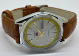 VINTAGE REFURBISHED SEIKO 5 AUTOMATIC JAPAN MENS DAY DATE WATCH - National Watches