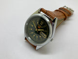 VINTAGE REFURBISHED SEIKO 5 AUTOMATIC JAPAN MENS DAY DATE WATCH - National Watches