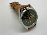 VINTAGE REFURBISHED SEIKO 5 AUTOMATIC JAPAN MENS DAY DATE WATCH - National Watches