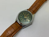 VINTAGE REFURBISHED SEIKO 5 AUTOMATIC JAPAN MENS DAY DATE WATCH - National Watches