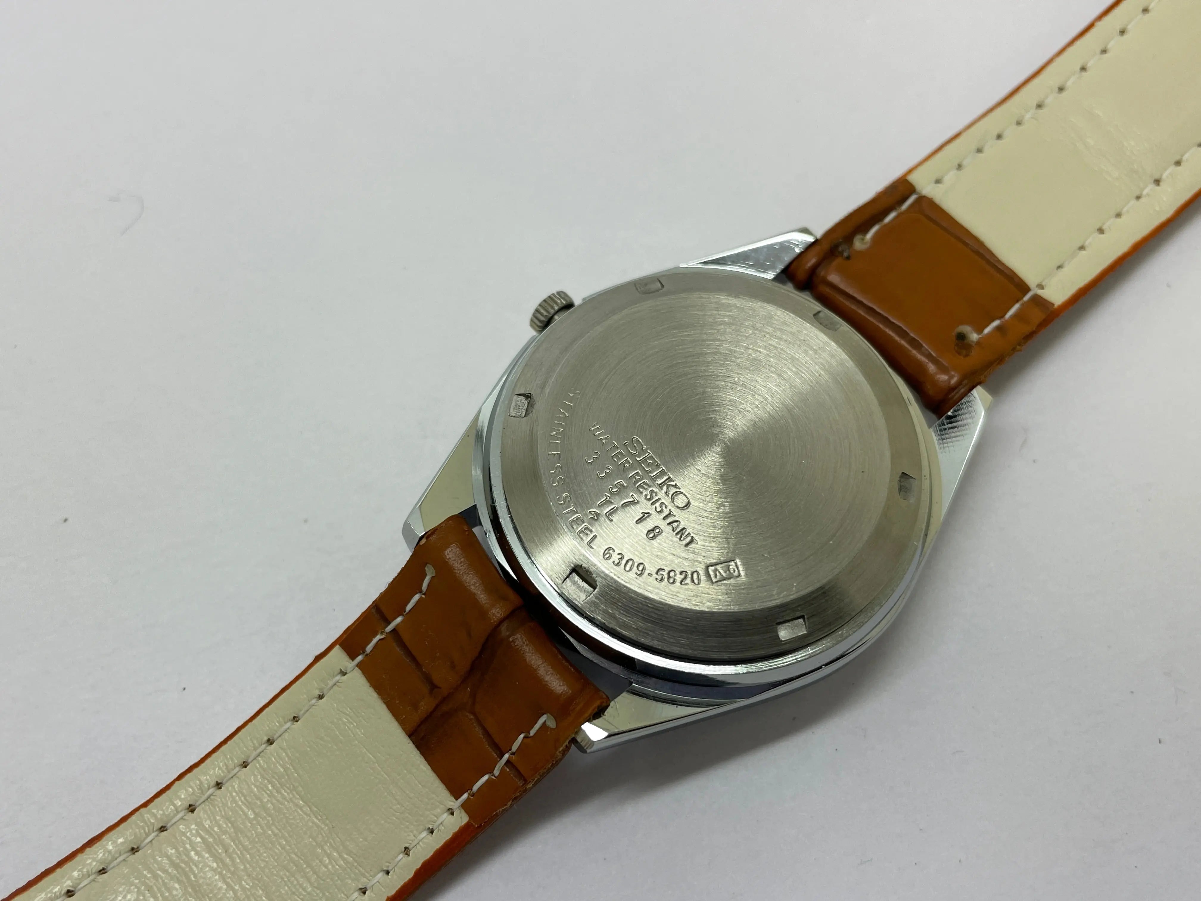 Seiko 5 Black Dial Automatic Vintage Watch National Watches