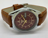 VINTAGE REFURBISHED SEIKO 5 AUTOMATIC JAPAN MENS DAY DATE WATCH - National Watches