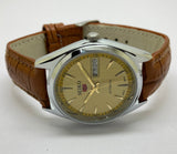 Seiko 5 Black Dial Automatic Vintage Watch