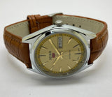 Seiko 5 Black Dial Automatic Vintage Watch National Watches