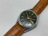 VINTAGE REFURBISHED SEIKO 5 AUTOMATIC JAPAN MENS DAY DATE WATCH - National Watches