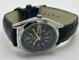 VINTAGE REFURBISHED SEIKO 5 AUTOMATIC JAPAN MENS DAY DATE WATCH - National Watches