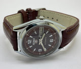 Seiko 5 Black Dial Automatic Vintage Watch