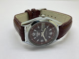 VINTAGE REFURBISHED SEIKO 5 AUTOMATIC JAPAN MENS DAY DATE WATCH - National Watches