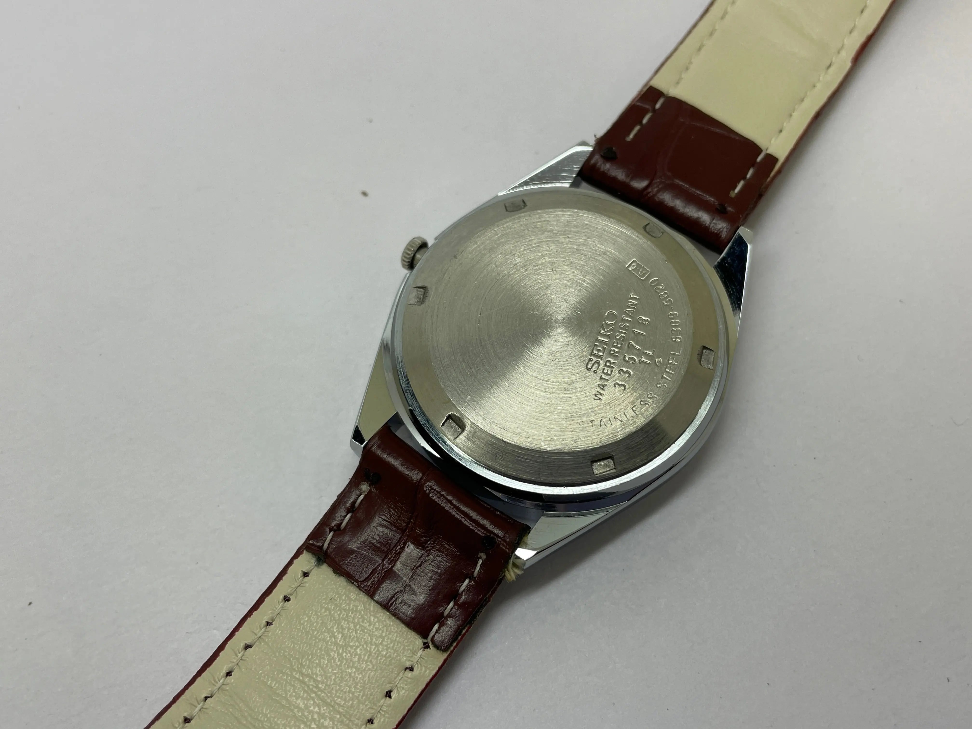 Seiko 5 Black Dial Automatic Vintage Watch National Watches