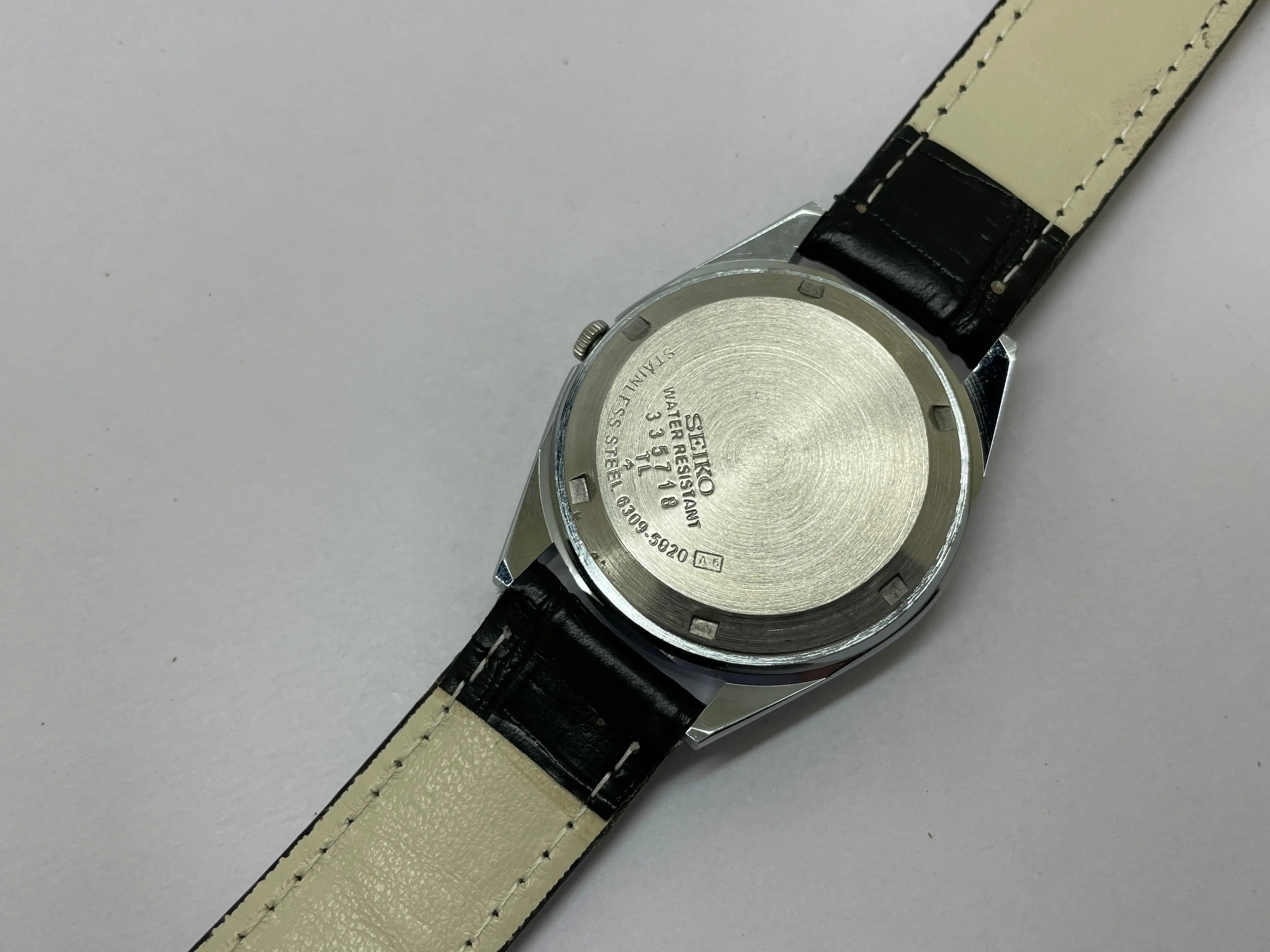 VINTAGE REFURBISHED SEIKO 5 AUTOMATIC JAPAN MENS DAY DATE WATCH - National Watches