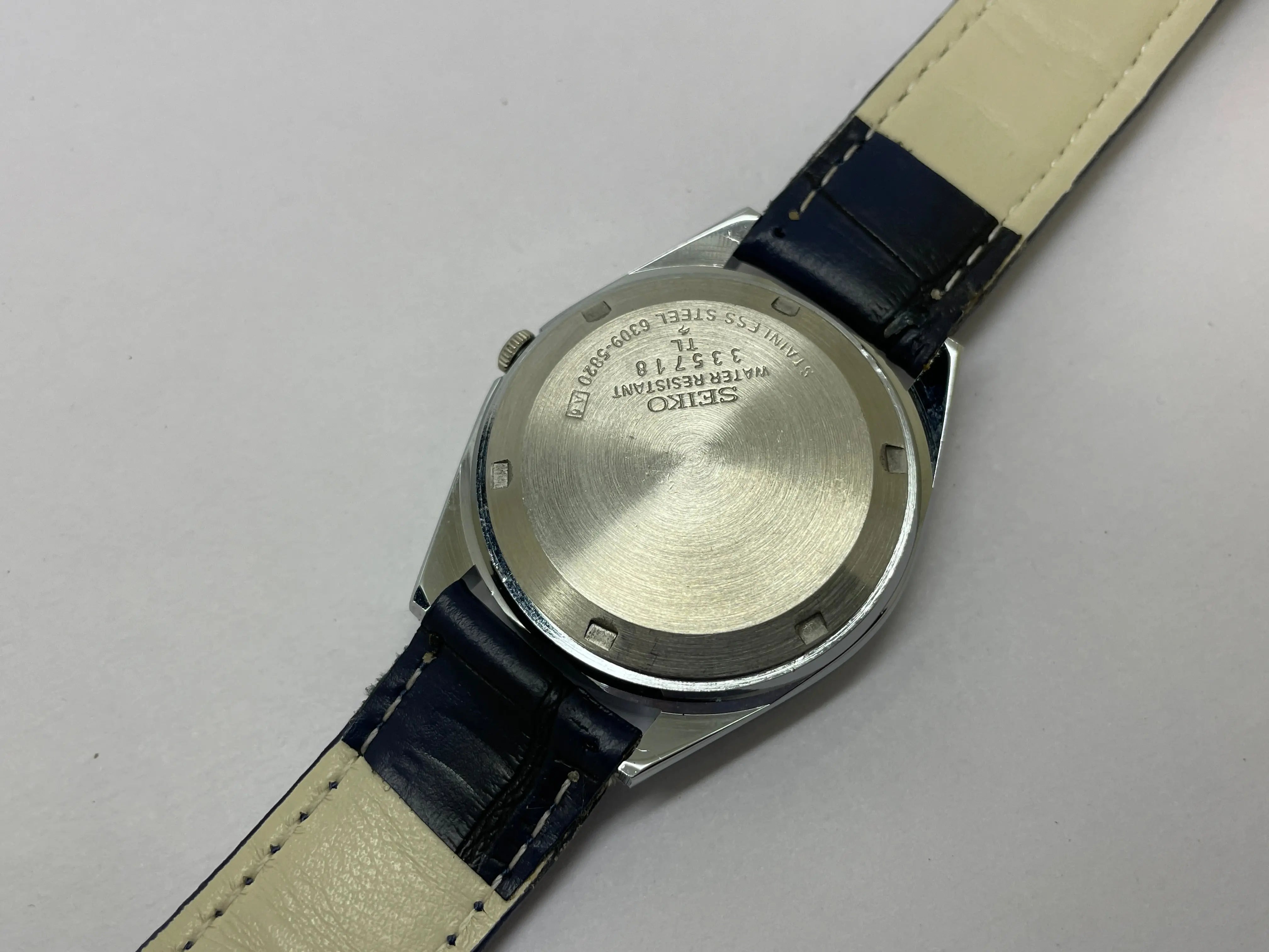 Seiko 5 Black Dial Automatic Vintage Watch National Watches