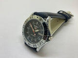 Seiko 5 Black Dial Automatic Vintage Watch sports