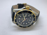 Seiko 5 Black Dial Automatic Vintage Watch sports