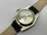 Seiko 5 Black Dial Automatic Vintage Watch sports
