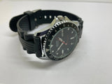 Seiko 5 Sports Black Automatic Refurbished Watch Vintage Style Reliable Japanese Movement - National Watches