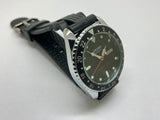 Seiko 5 Sports Black Automatic Refurbished Watch Vintage Style Reliable Japanese Movement - National Watches