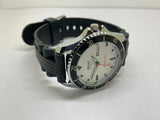 Seiko 5 Sports White Automatic Refurbished Watch Vintage Style Reliable Japanese Movement - National Watches