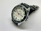 Seiko 5 Sports White Automatic Refurbished Watch Vintage Style Reliable Japanese Movement - National Watches