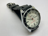 Seiko 5 Sports White Automatic Refurbished Watch Vintage Style Reliable Japanese Movement - National Watches