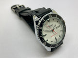 Seiko 5 Sports White Automatic Refurbished Watch Vintage Style Reliable Japanese Movement - National Watches