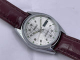 Seiko 5 Black Dial Automatic Vintage Watch - National Watches