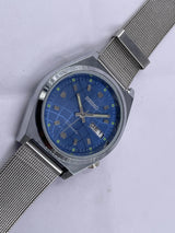 Seiko 5 Black Dial Automatic Vintage Watch - National Watches