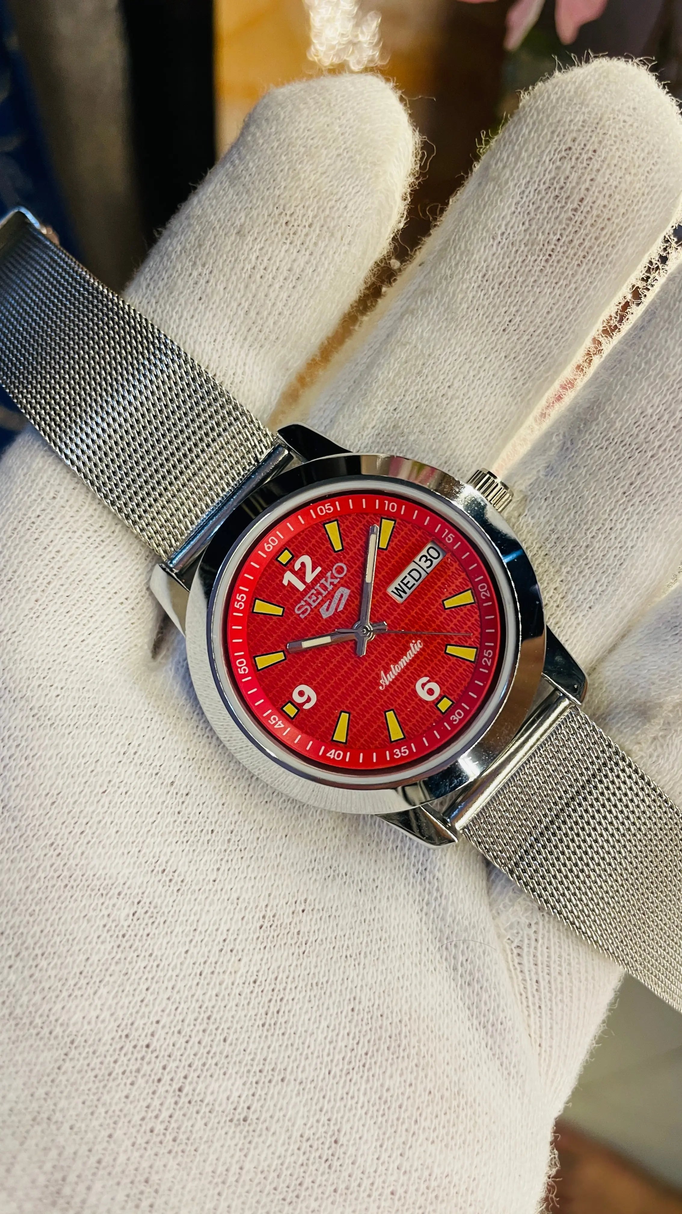 Seiko 5 Automatic Men’s Watch – Vintage Japan Model | Restored & Ready to Wear National Watches