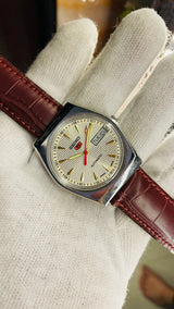 Seiko 5 Automatic Men’s Watch – Vintage Japan Model | Restored & Ready to Wear National Watches