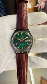 Seiko 5 Automatic Men’s Watch – Vintage Japan Model | Restored & Ready to Wear
