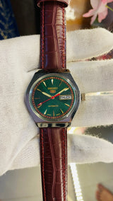 Seiko 5 Automatic Men’s Watch – Vintage Japan Model | Restored & Ready to Wear National Watches
