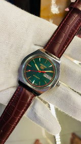Seiko 5 Automatic Men’s Watch – Vintage Japan Model | Restored & Ready to Wear National Watches