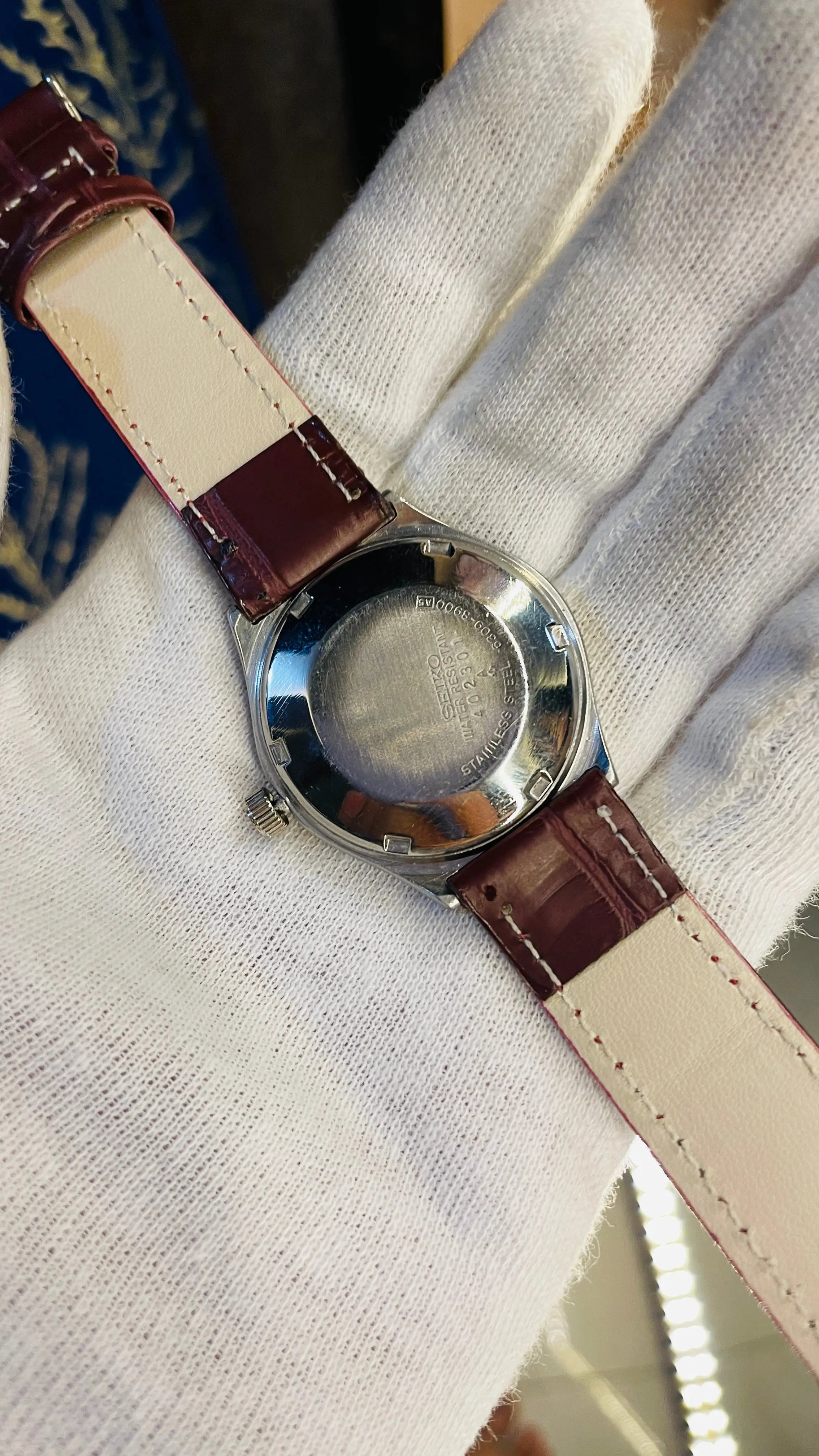 Seiko 5 Automatic Men’s Watch – Vintage Japan Model | Restored & Ready to Wear National Watches
