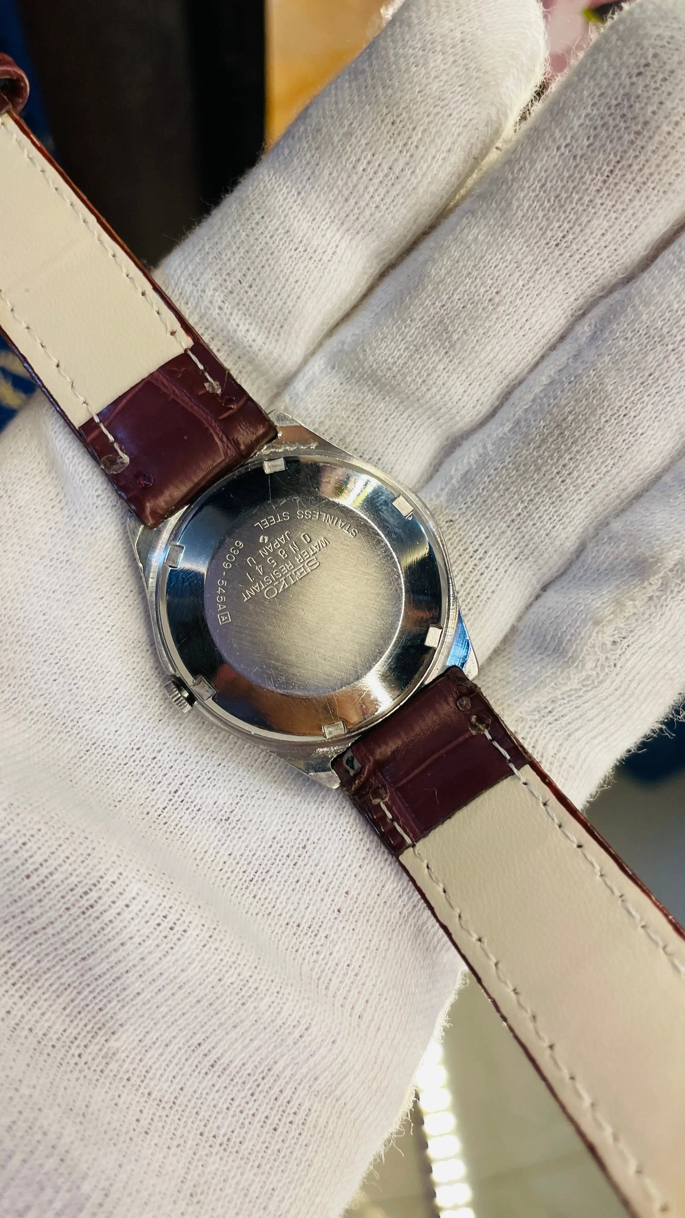 Seiko 5 Automatic Men’s Watch – Vintage Japan Model | Restored & Ready to Wear National Watches
