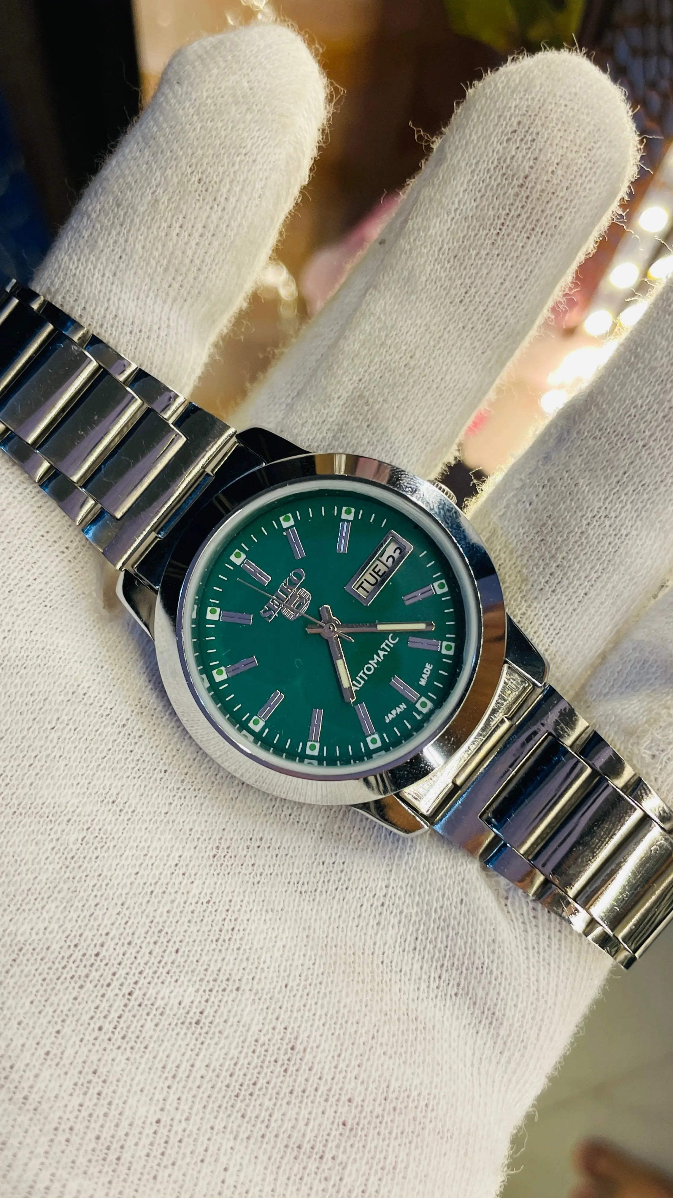 Seiko 5 Automatic Men’s Watch – Vintage Japan Model | Restored & Ready to Wear National Watches