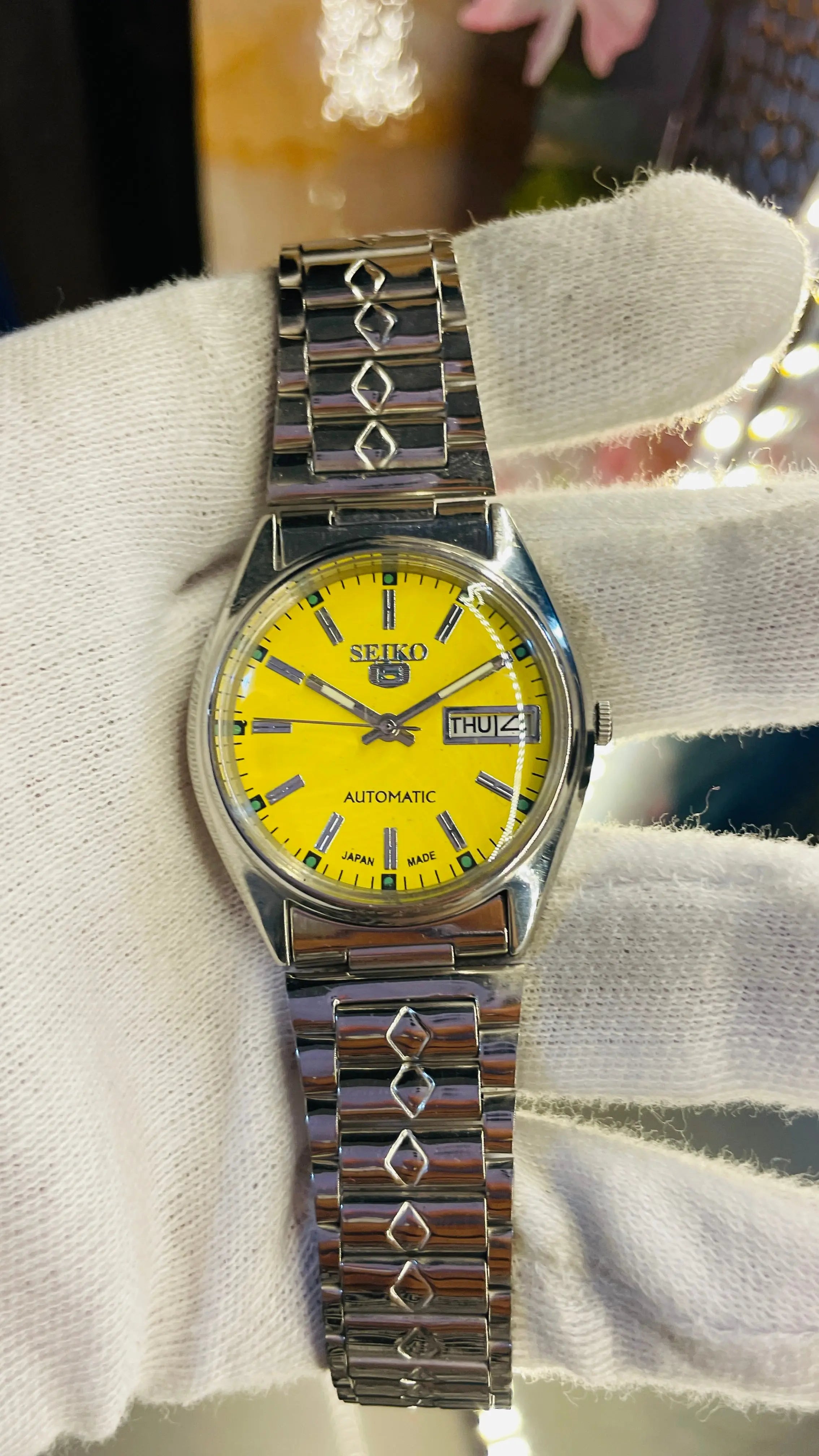 Seiko 5 Automatic Men’s Watch – Vintage Japan Model | Restored & Ready to Wear National Watches