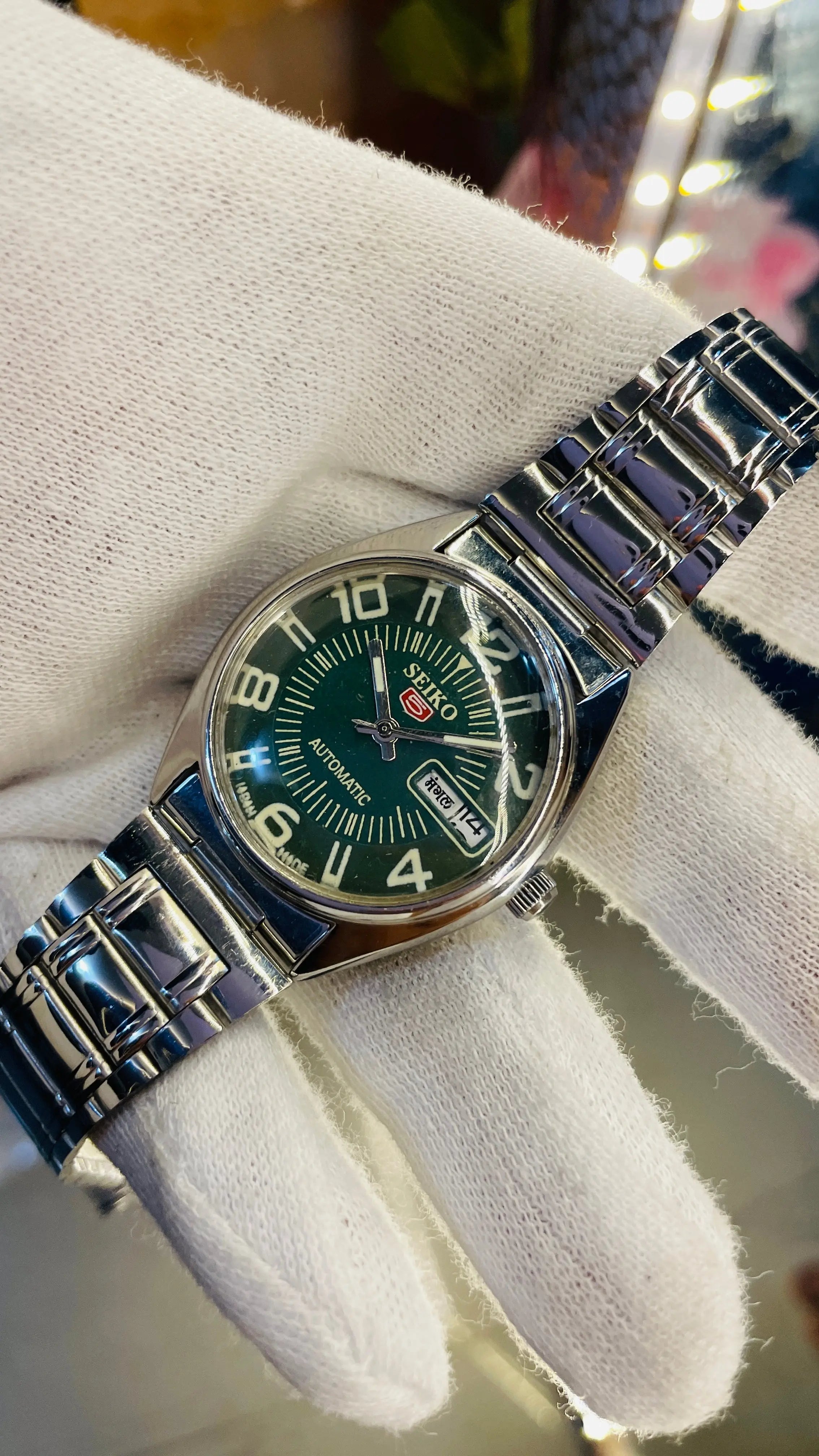 Seiko 5 Automatic Men’s Watch – Vintage Japan Model | Restored & Ready to Wear National Watches
