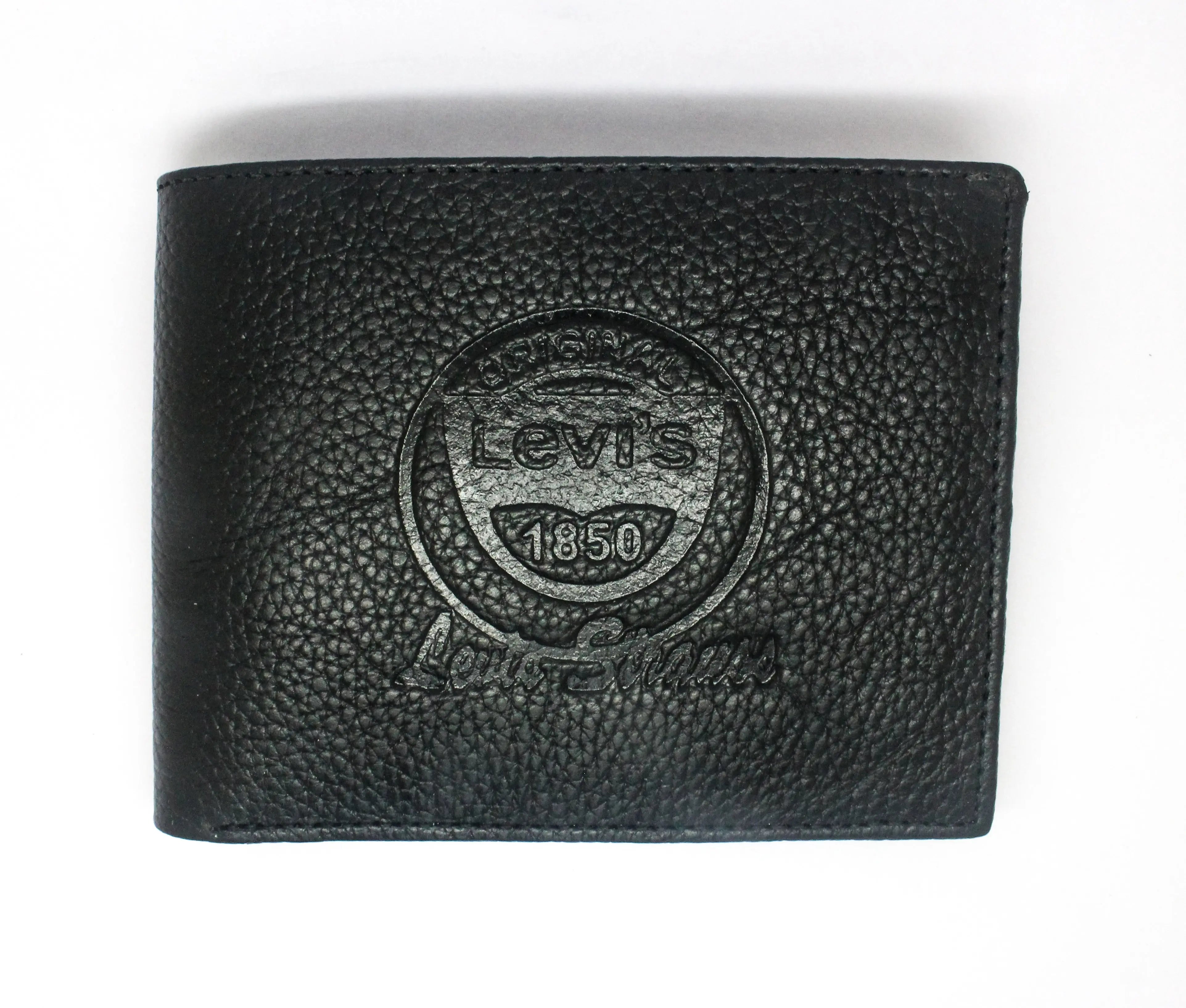 Blue Genuine Leather Wallet - National Watches