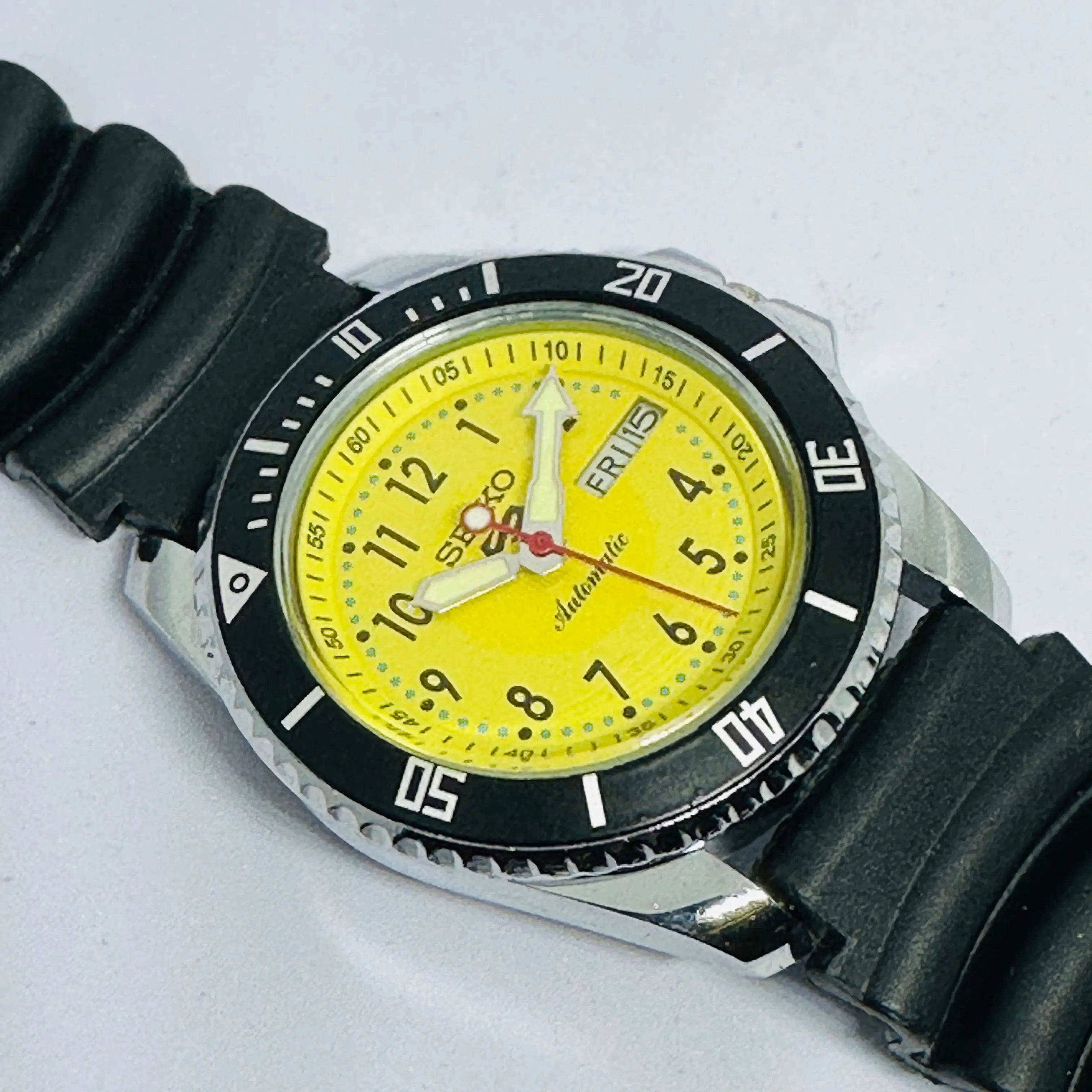 Seiko 5 Sports Automatic Watch – Refurbished Vintage | Japan-Made Men’s Timepiece National Watches