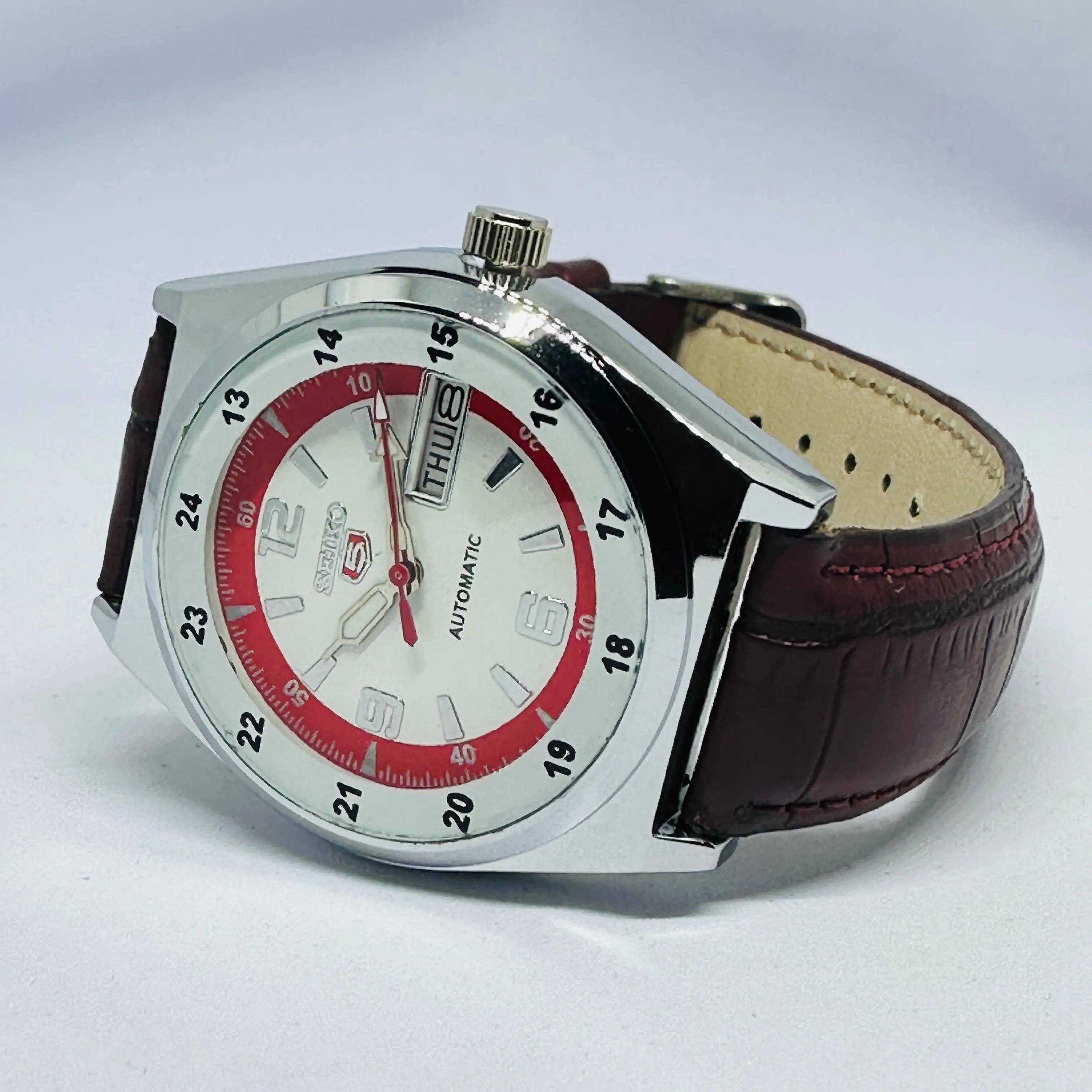 Seiko 5 Automatic Men’s Watch – Vintage Japan Model | Restored & Ready to Wear National Watches