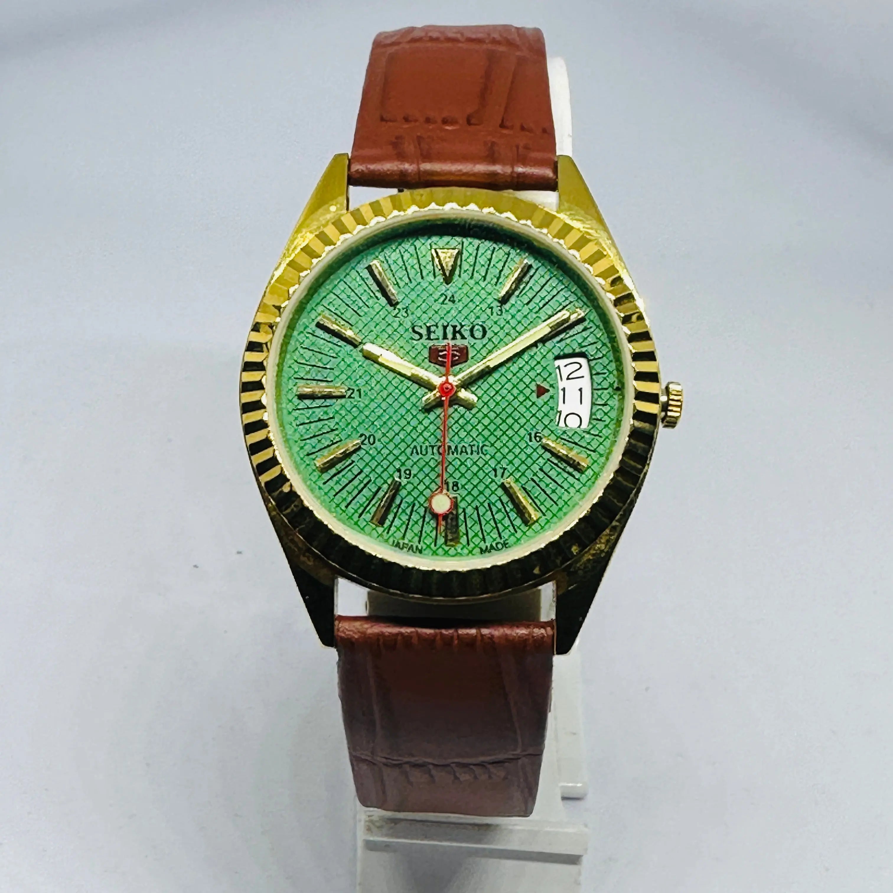 Seiko 5 Automatic Men’s Watch – Vintage Japan Model | Restored & Ready to Wear National Watches