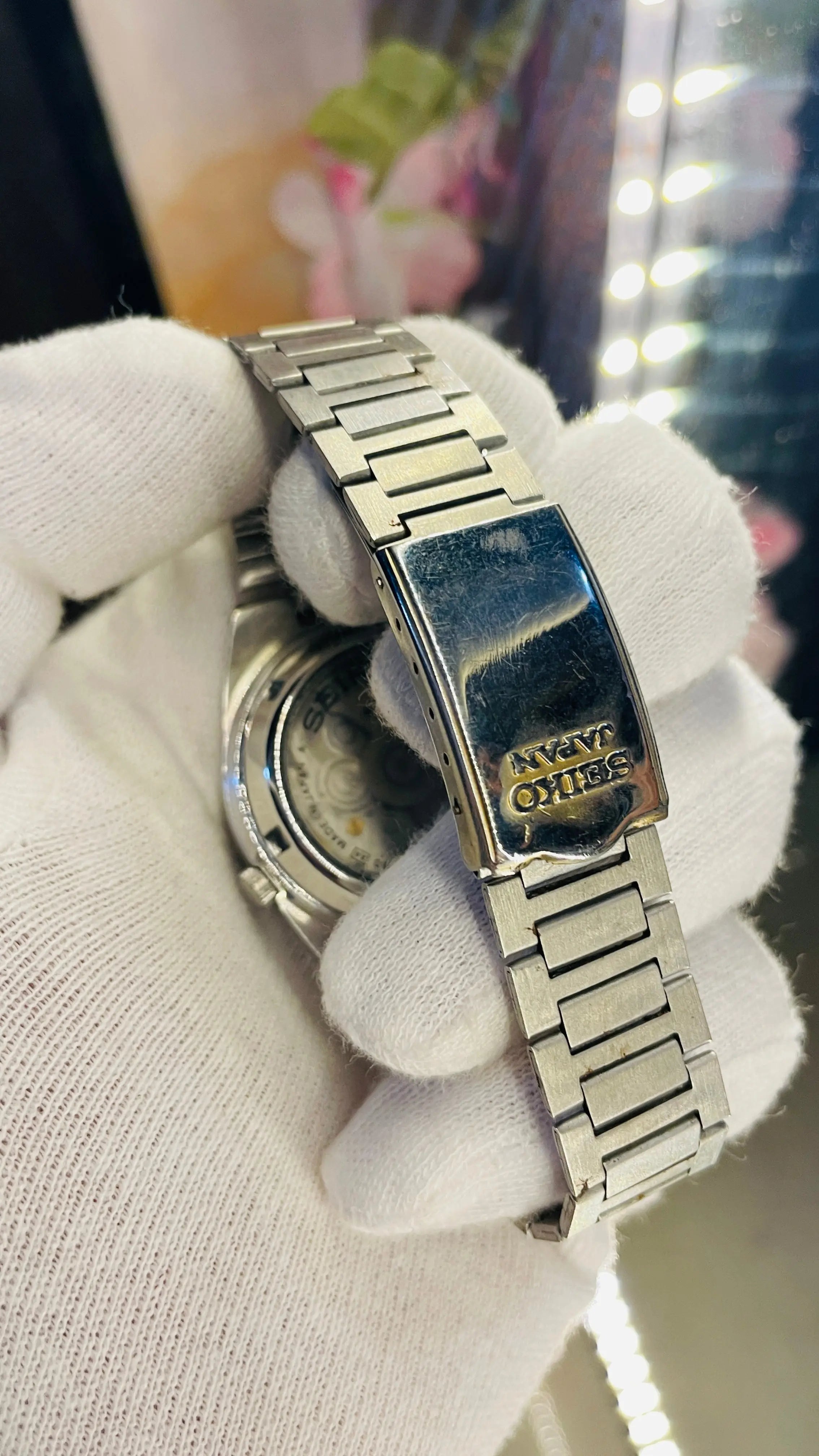 Seiko 5 Automatic Yellow Dial Transparent Caseback – Original Japan Movement National Watches