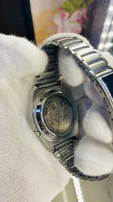 Seiko 5 Automatic Black Dial Transparent Back – Original Stainless Steel Watch National Watches
