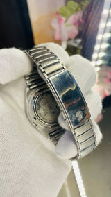 Seiko 5 Automatic Black Dial Transparent Back – Original Stainless Steel Watch National Watches