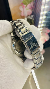 Seiko 5 Automatic Gold Dial Transparent Caseback – 17 Jewels Japan Watch National Watches