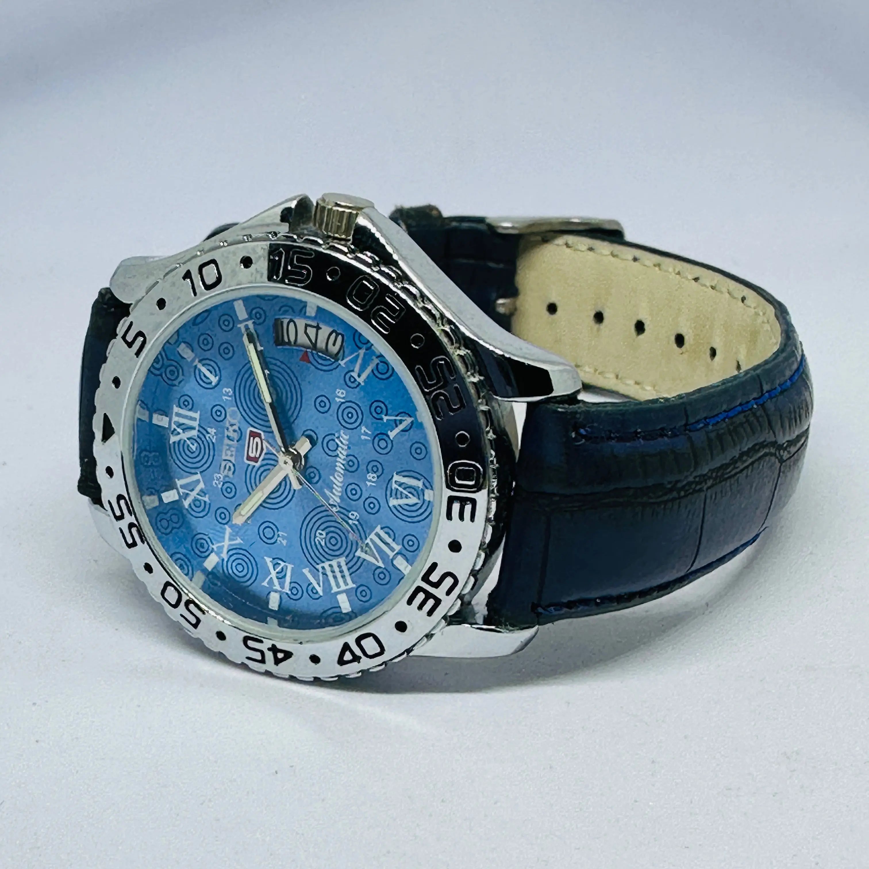 Seiko 5 Sports Automatic Watch – Refurbished Vintage | Japan-Made Men’s Timepiece National Watches