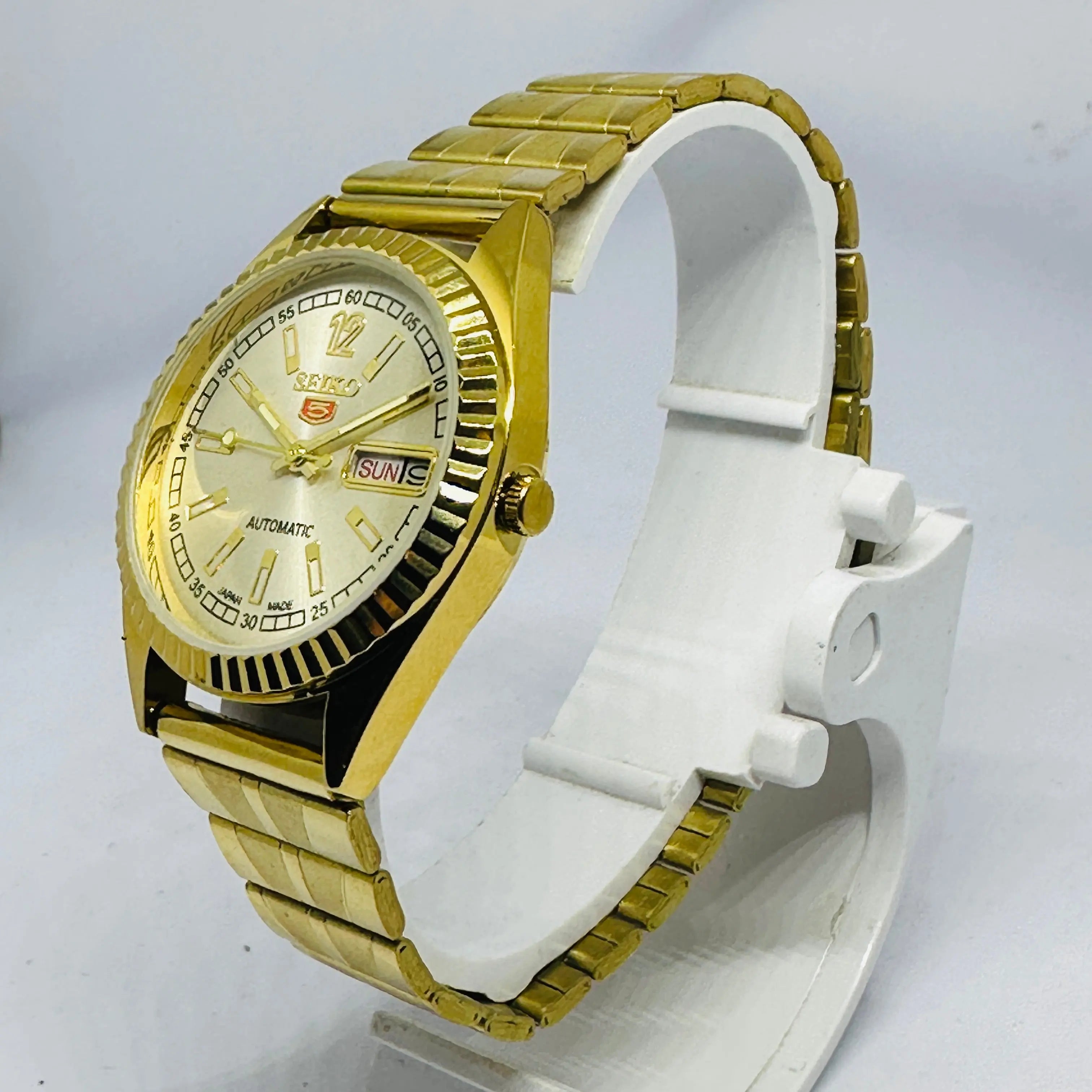 Seiko 5 Automatic Men’s Watch – Vintage Japan Model | Restored & Ready to Wear National Watches