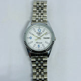 Seiko 5 Automatic White Dial – Refurbished 17 Jewels Japan Vintage Watch