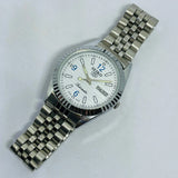Seiko 5 Automatic White Dial – Refurbished 17 Jewels Japan Vintage Watch National Watches